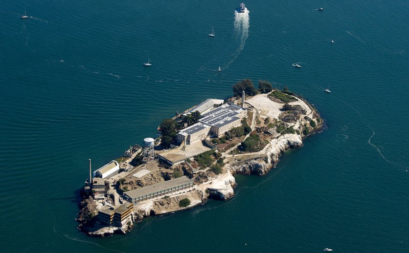 Тюрьма Алькатрас остров Сан Франциско