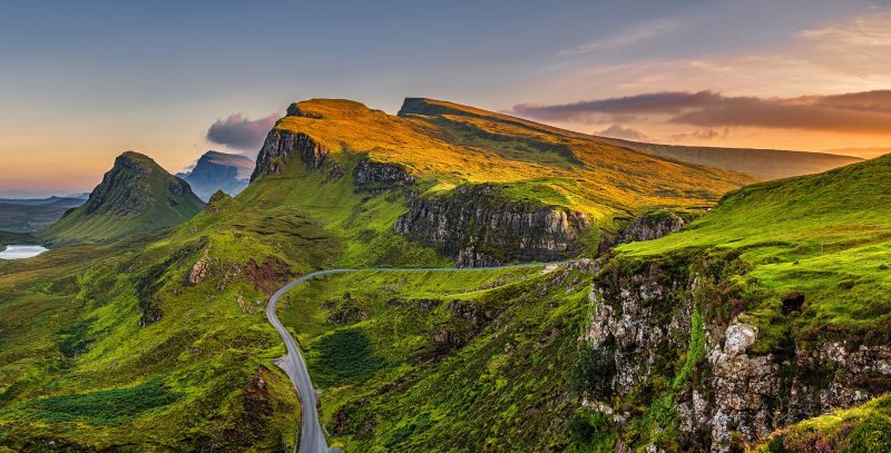 Остров Скай Шотландия обои