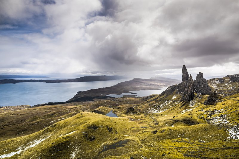 Остров Скай Шотландия neist point