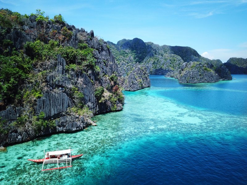 Остров Палаван Филиппины красивые пейзажи