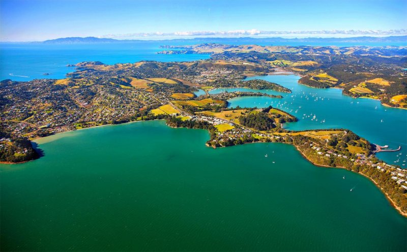 Остров Окленд новая Зеландия