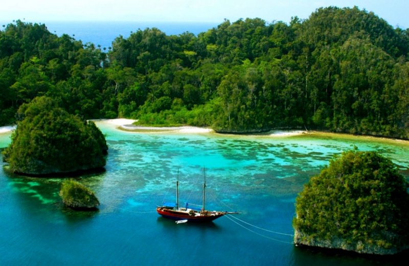 Озеро Манинджау Индонезия