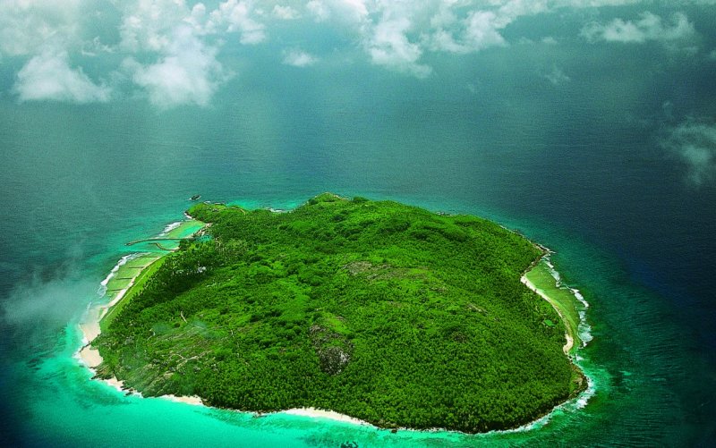 Остров Сорна к западу от Коста Рики