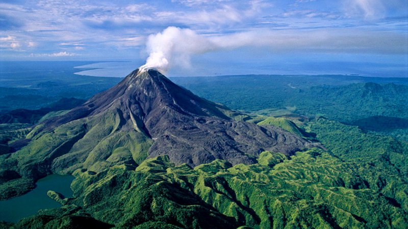 Новая Гвинея вулкан
