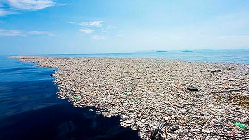 Пятно мусора в тихом океане