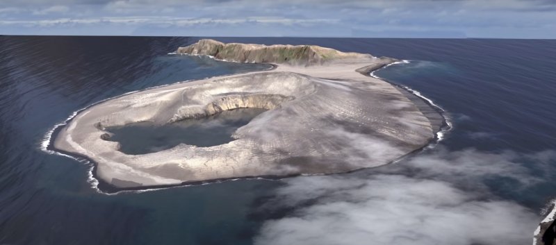 Остров Сюртсей возник после извержения вулкана в 1963 году