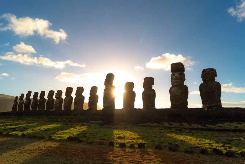 ЮНЕСКО И статуи острова Пасхи