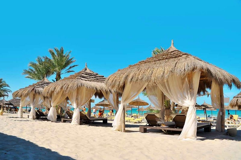 Остров Джерба пляжи Туниса