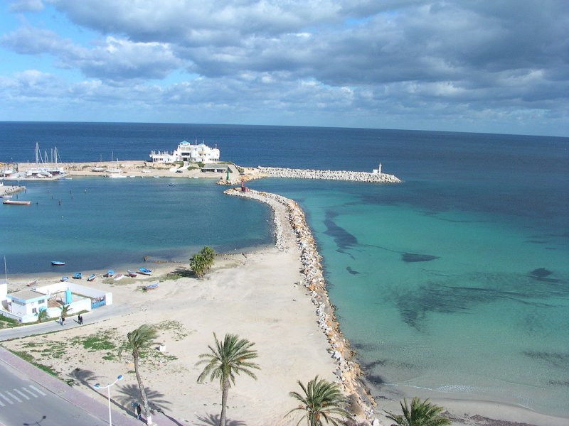 Пейзажи Туниса остров Джерба