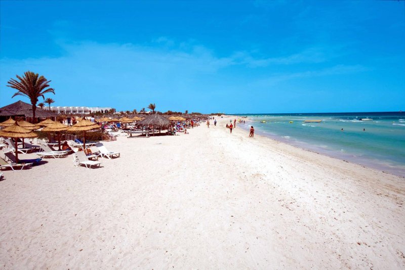 Тунис остров Джерба море