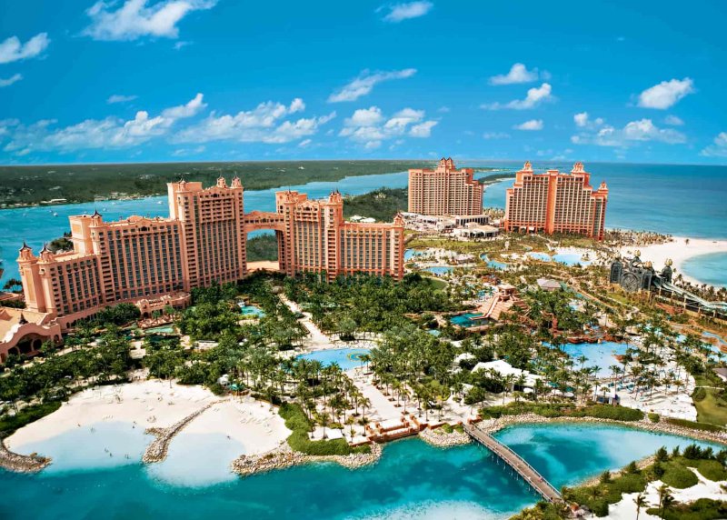 Багамские острова отель Атлантис