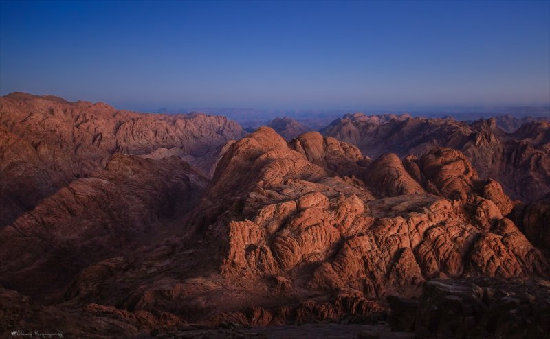 Гора Синай Египет рассвет
