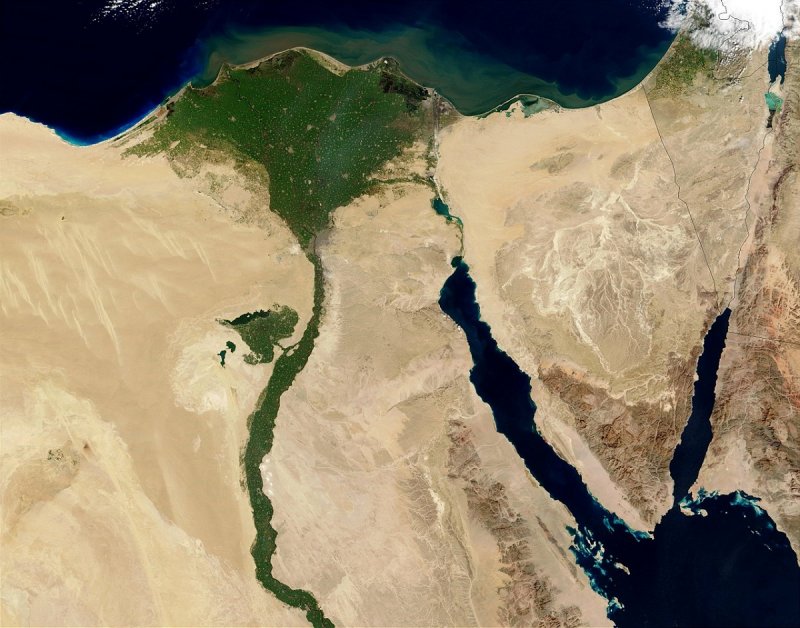 Синайский полуостров природа