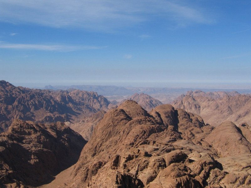 Пустыня гора Синай