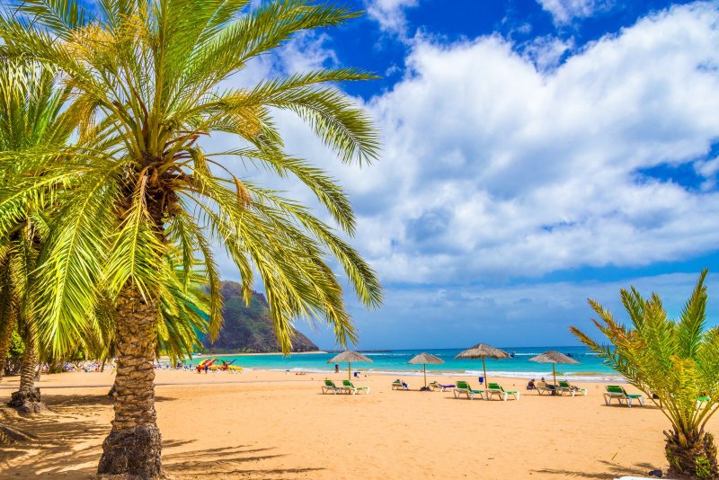Испания Тенерифе пляжи
