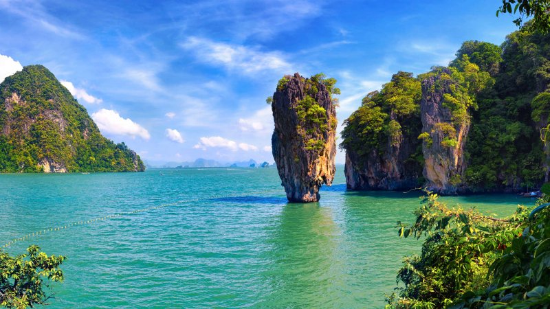 Остров Бонда в Тайланде