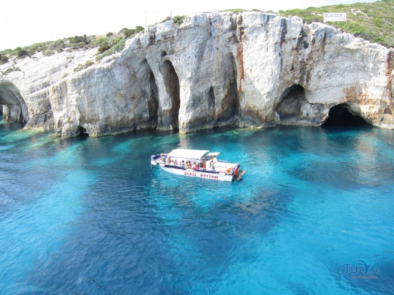 Греция, остров Закинф пещеры Керри