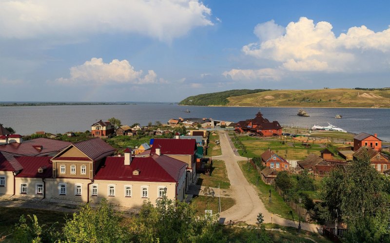 Иоанно-Предтеченский монастырь остров град Свияжск