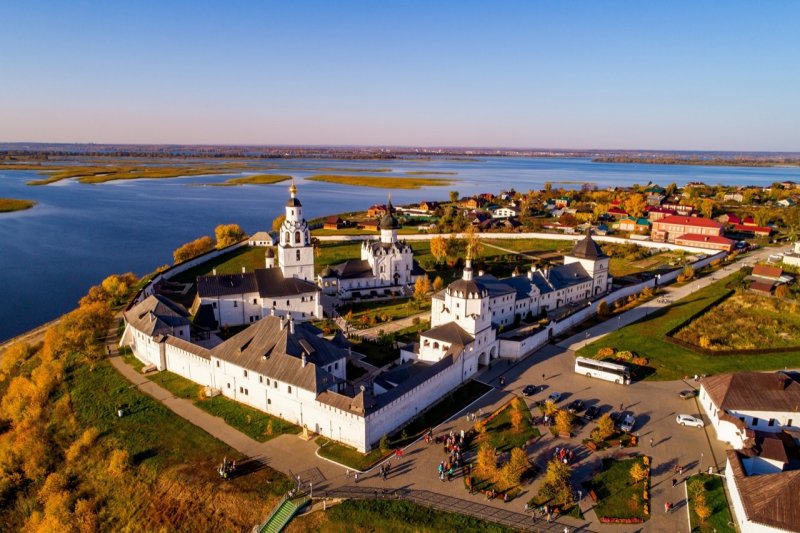 Остров град Свияжск Церковь Константина и Елены