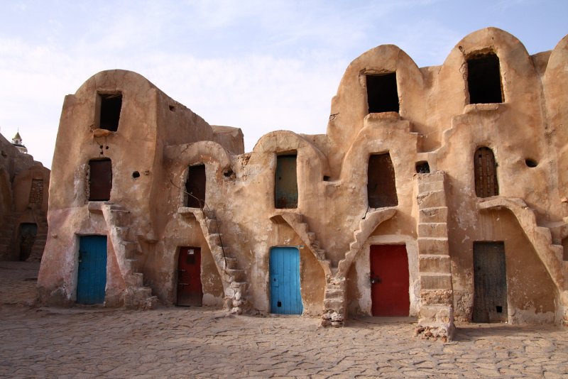 Монастир Тунис пустыня