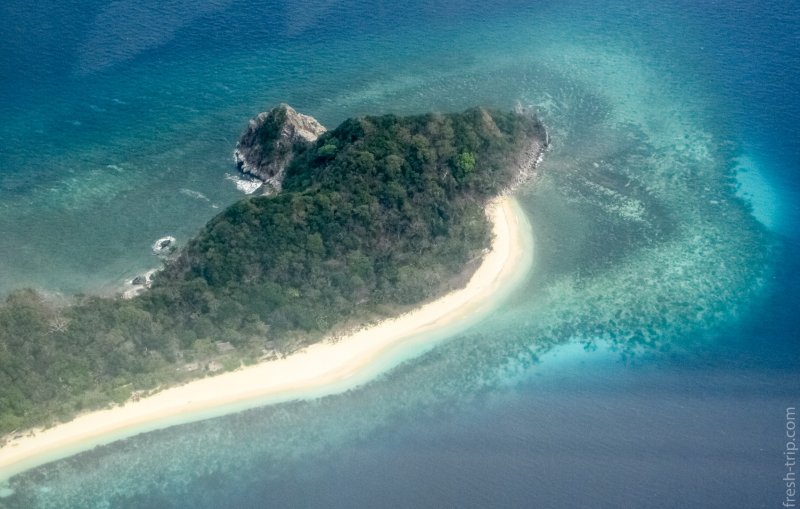 Остров коралл Филиппины