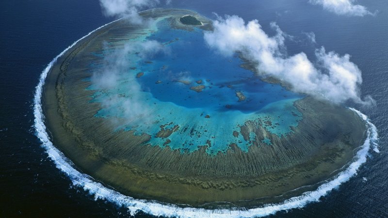 Большой Барьерный риф коралловые острова