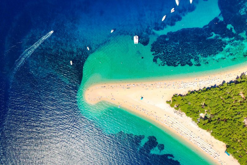Брач остров Хорватия пляжи