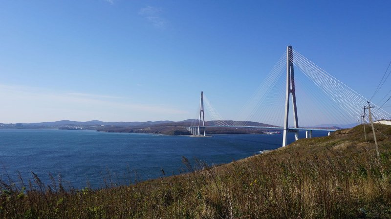 Русский мост Владивосток, Приморский край