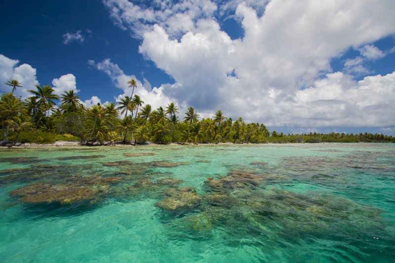 Коралловый остров Туамоту
