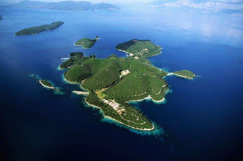 Остров Скорпиос Греция