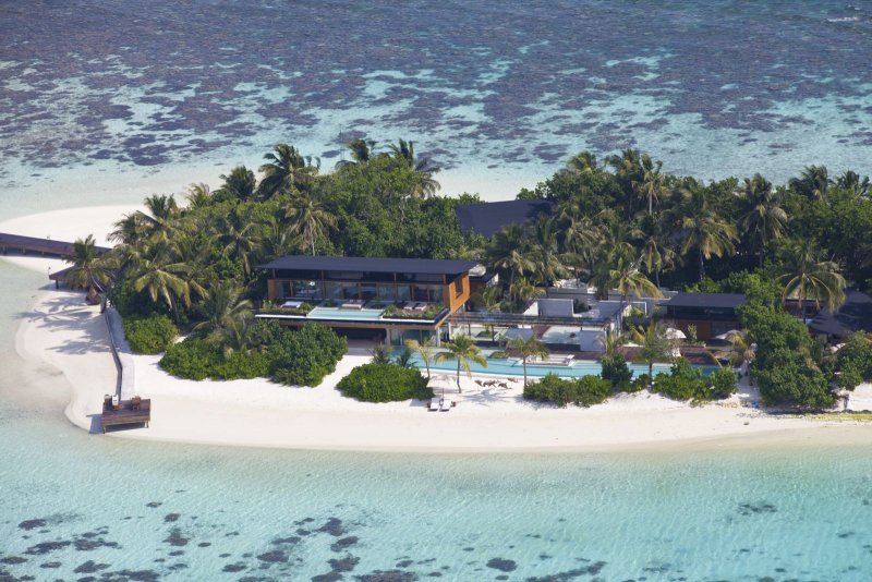 Вилла на острове Мальдивы