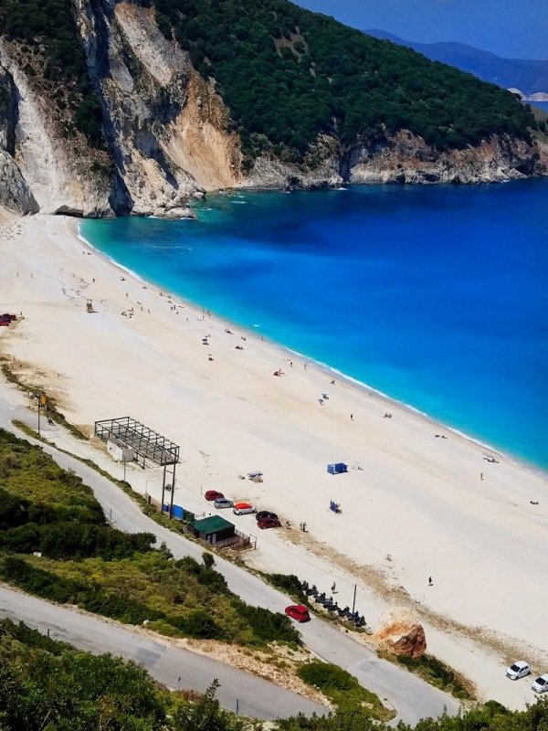 Греция остров Корфу пляжи