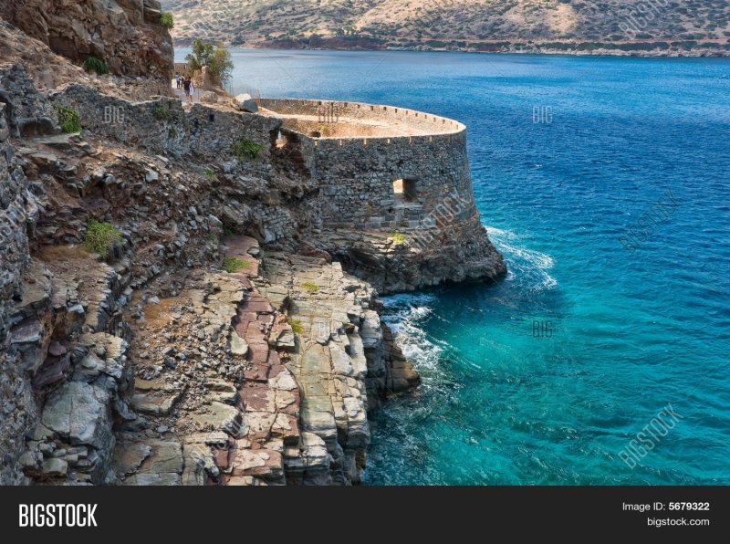 Остров Спиналонга Крит