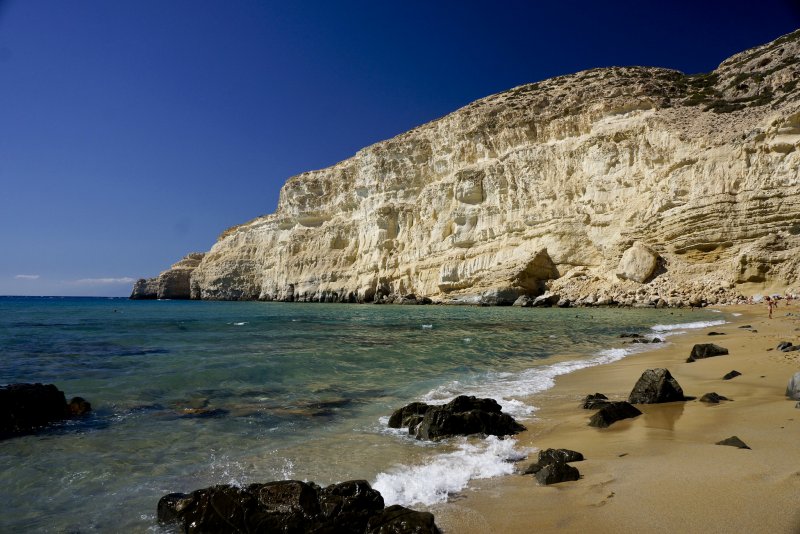 Остров Крит скалы