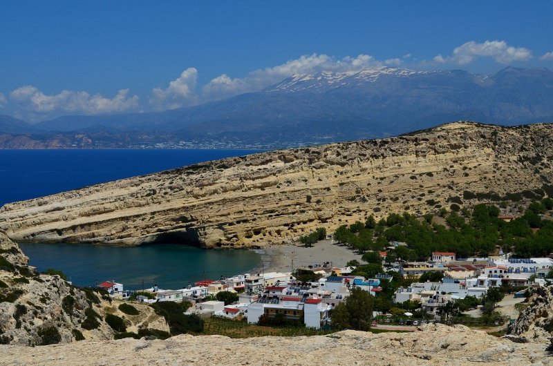 Пляж Матала Крит