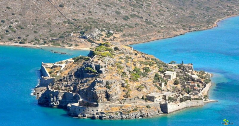 Крепость Спиналонга на Крите