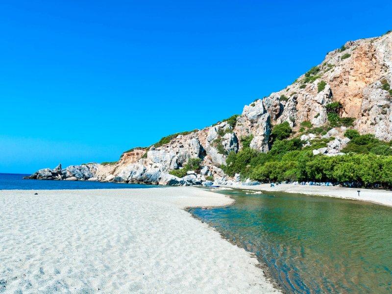 Пляж Preveli Крит