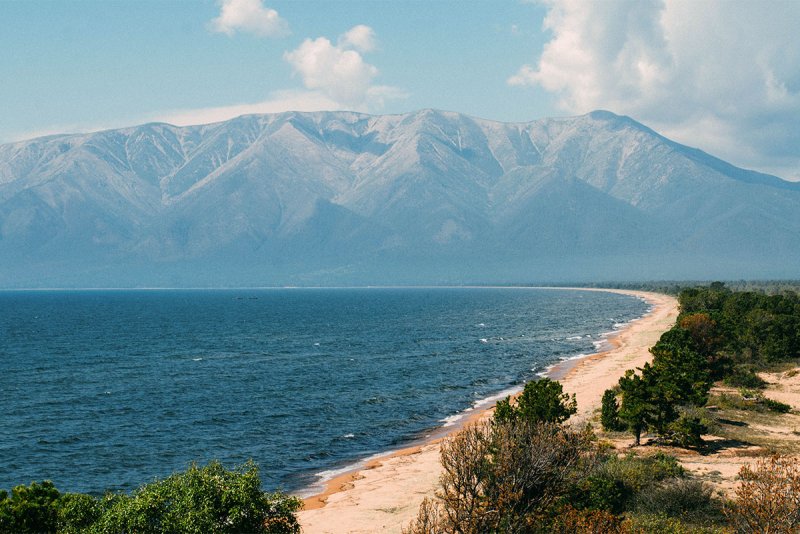 Полуостров сухой нос Байкал