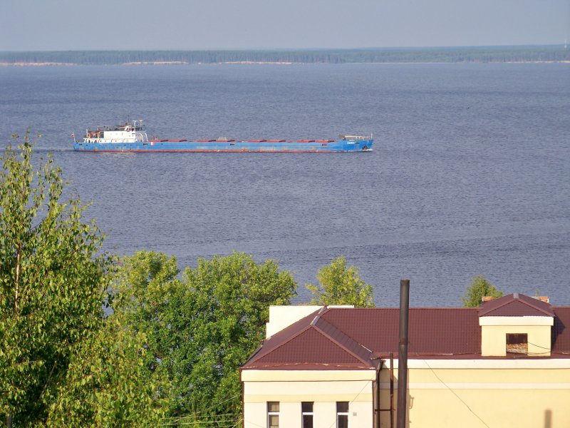 Волга в Юрьевце Ивановской области
