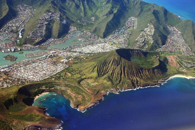 Оаху Гавайи кратер
