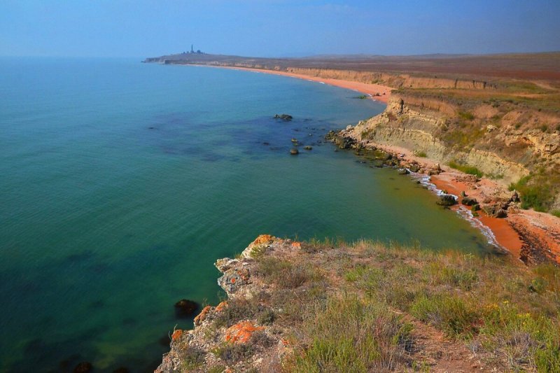 Керченский полуостров Азовское море пляж