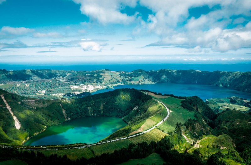 Азорские острова горы