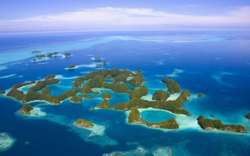 Коралловый остров Палау