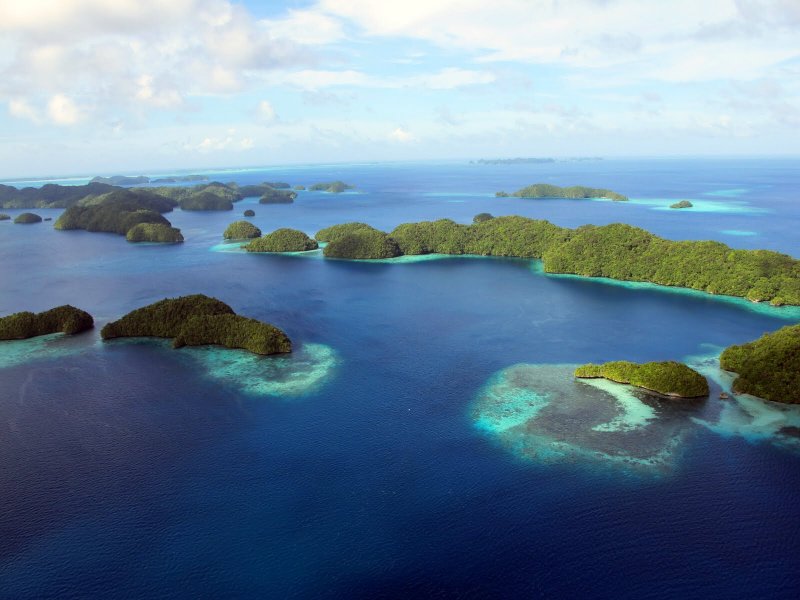 Коралловый остров Палау