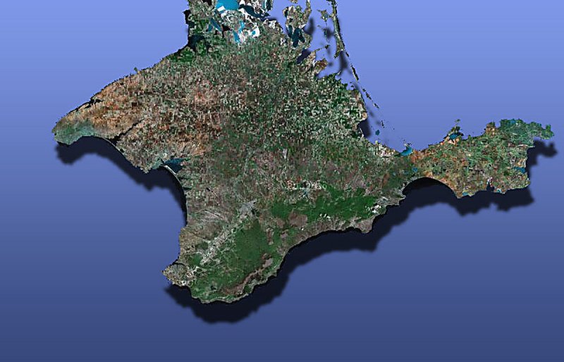 Мыс Сарыч в Крыму на карте