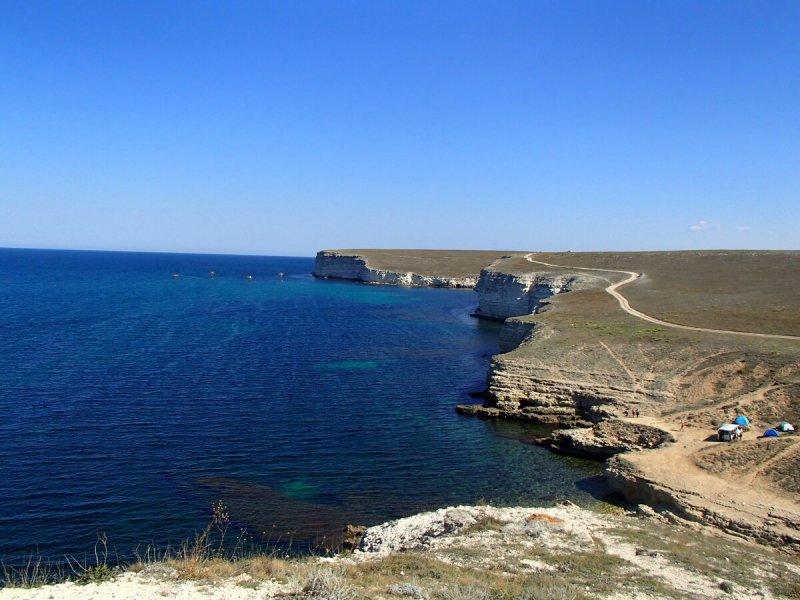Черное море Крымский полуостров