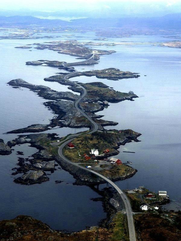 Дорога Атлантик роуд Норвегия