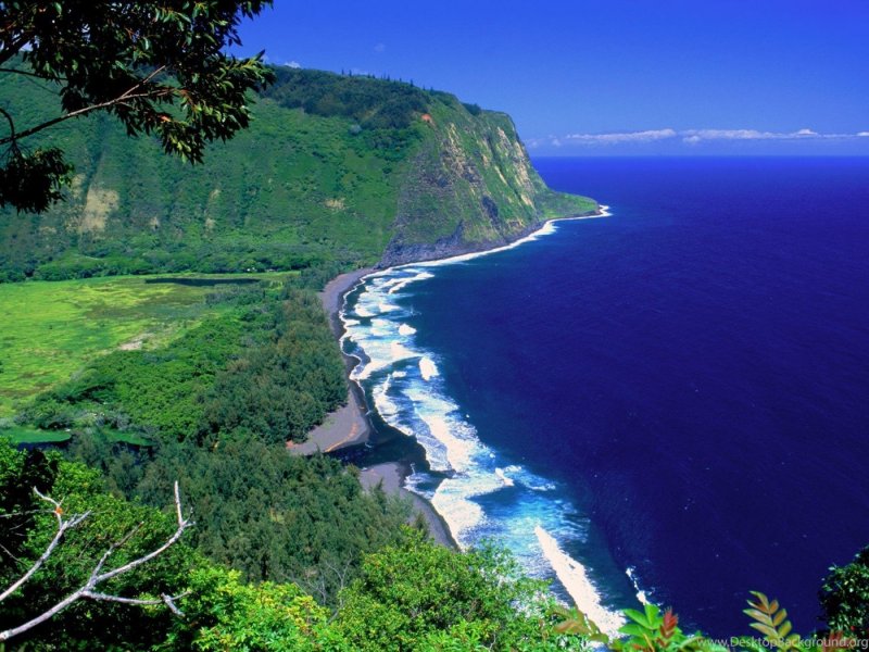 Гавайские острова океан