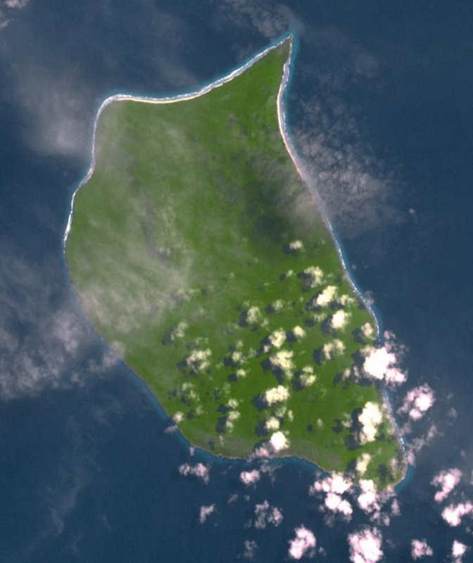 Остров Хендерсон в тихом океане