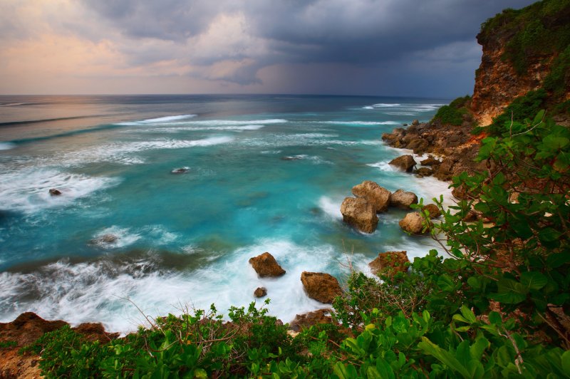 Бали Индонезия океан